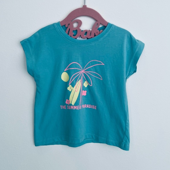 Zara The Summer Paradise Tee Size 12-18 Months NWT - Picture 2 of 9